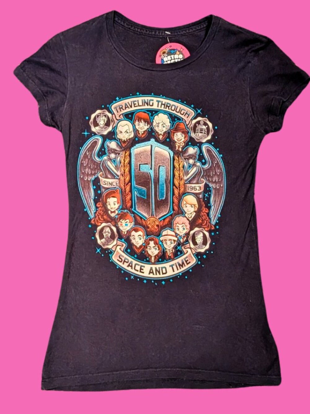 Doctor Who 50th Anniversary T-Shirt Size S
